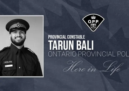 Tarun Bali OPP Police Death Obituary - Ontario Provincial Police Constable Died In Line Of Duty
